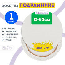 Без бренда «Холст Две картинки круглый 60 см на подрамнике» в Стерлитамаке в интернет-магазине  Без бренда «Холст Две картинки круглый 60 см на подрамнике» в Стерлитамаке
