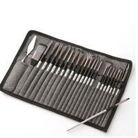 Без бренда «Коробка 50 шт.: Набор кистей для рисования в чехле, премиум набор (23 нейлоновых кисти, 1 мастихин)» в Стерлитамаке в интернет-магазине Без бренда «Коробка 50 шт.: Набор кистей для рисования в чехле, премиум набор (23 нейлоновых кисти, 1 мастихин)» в Стерлитамаке