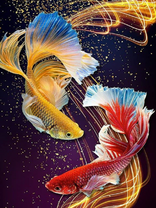 Без бренда «Желтая и красная рыбки» в Стерлитамаке