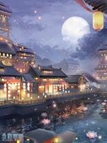 Без бренда «Ночной город на фоне луны» в Стерлитамаке