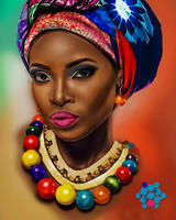 Без бренда «Портрет яркой женщины» в Стерлитамаке в интернет-магазине  Без бренда «Портрет яркой женщины» в Стерлитамаке