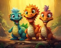 Без бренда «Милые и веселые дракончики» в Стерлитамаке