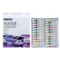 Без бренда «Коробка 24 шт.: Краски акварель «Две картинки» в тюбиках 24 шт. по 12 мл» в Стерлитамаке