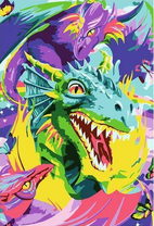 Без бренда «Стая ярких дракончиков» в Стерлитамаке в интернет-магазине  Без бренда «Стая ярких дракончиков» в Стерлитамаке