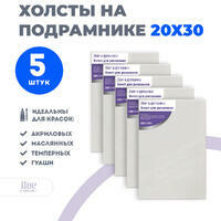 Без бренда «Набор 5 шт. холст Две картинки на подрамнике 20X30» в Стерлитамаке