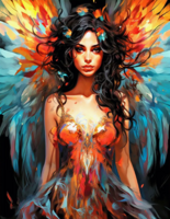 Без бренда «Девушка в ярком костюме в стиле фэнтези» в Стерлитамаке в интернет-магазине Без бренда «Девушка в ярком костюме в стиле фэнтези» в Стерлитамаке