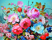 Без бренда «Пионы и другие цветы» в Стерлитамаке в интернет-магазине  Без бренда «Пионы и другие цветы» в Стерлитамаке