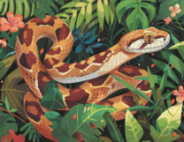 Без бренда «Маисовый полоз в зеленой листве» в Стерлитамаке